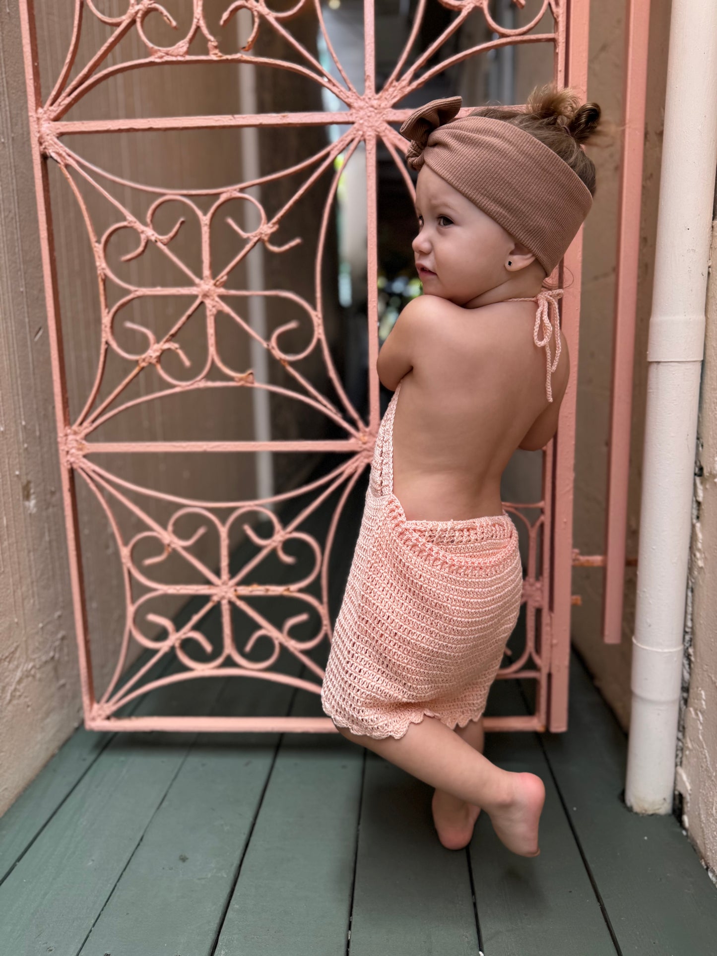Peach knit (2 piece)