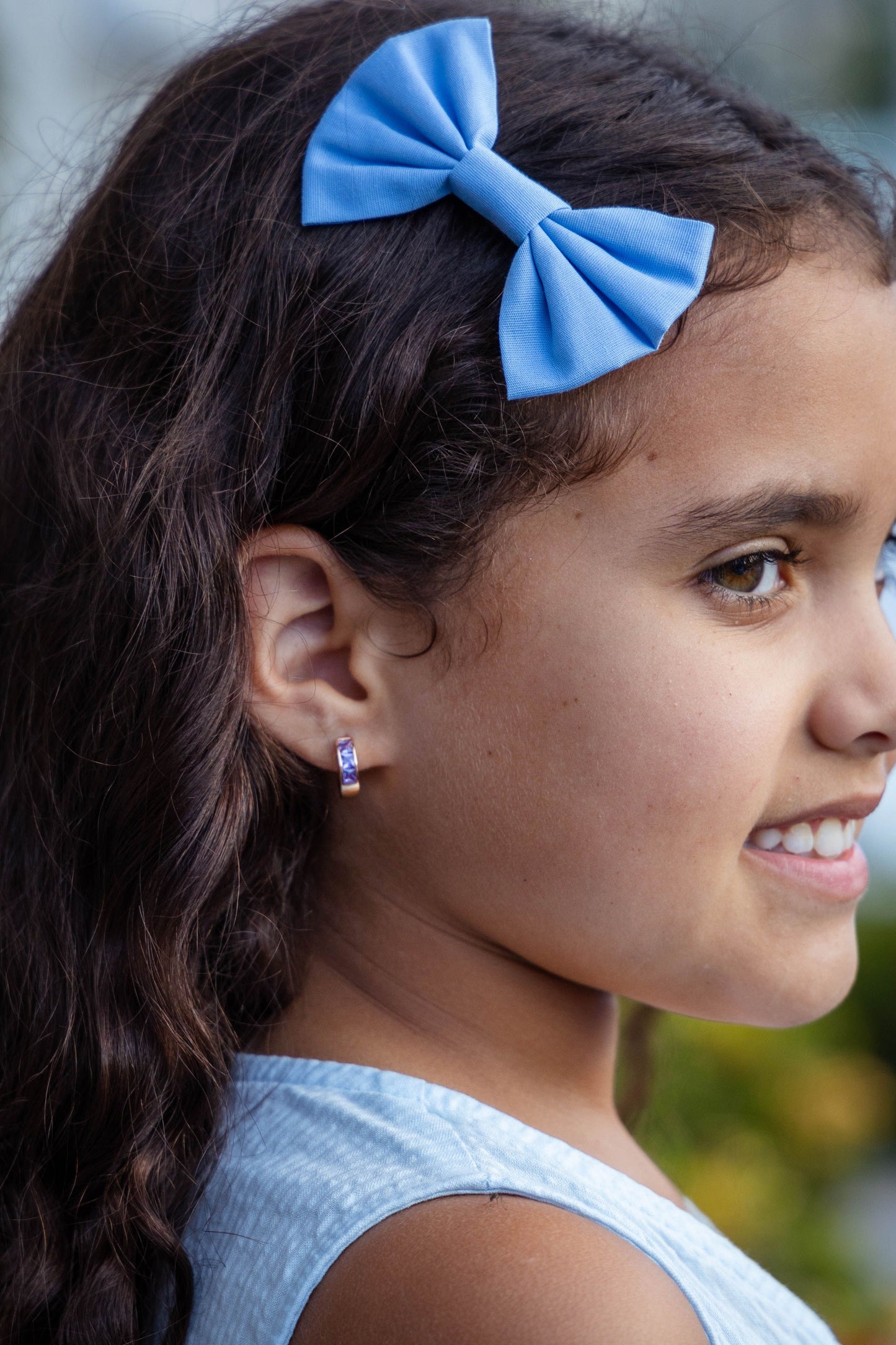 Lila hoops