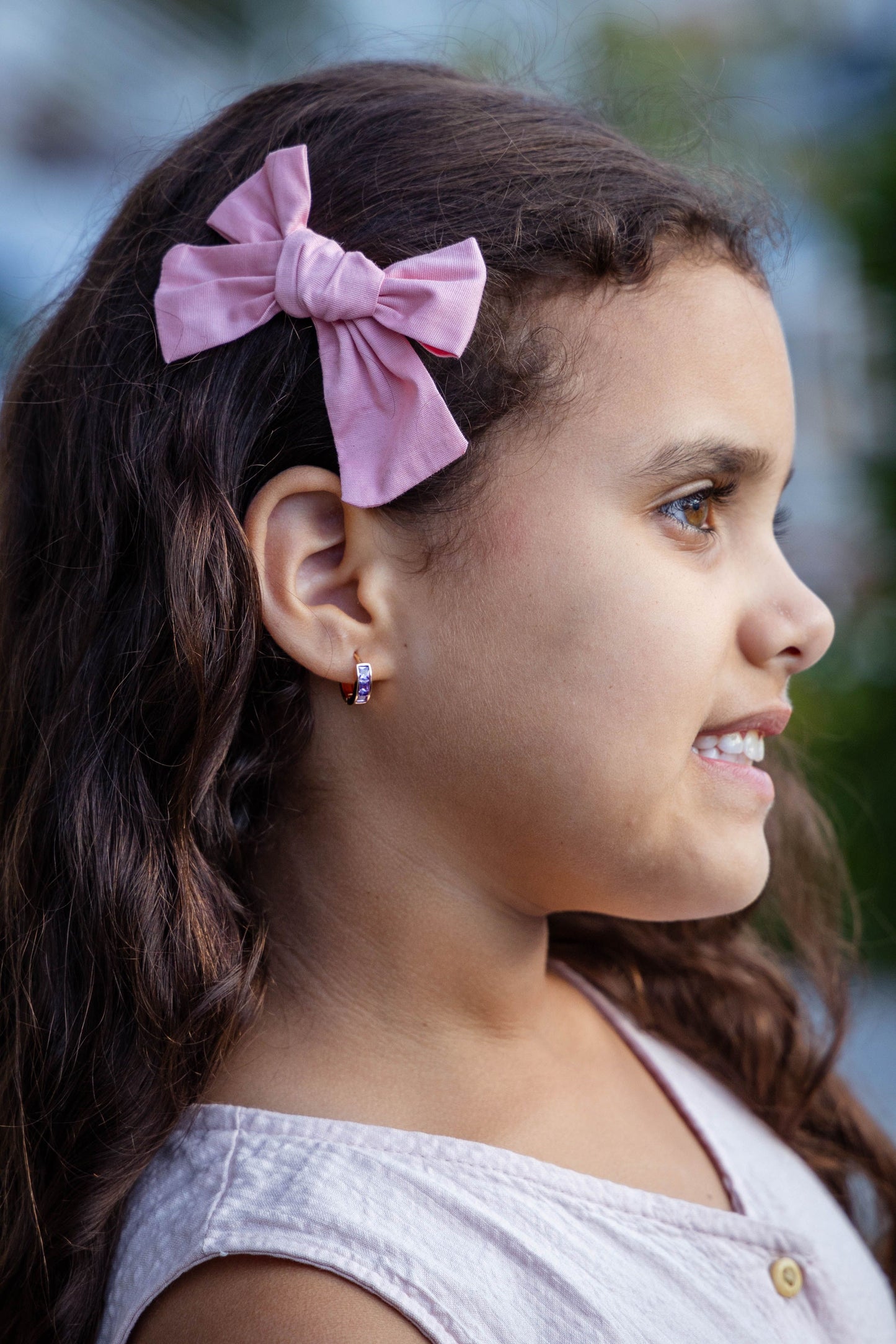 Lila hoops